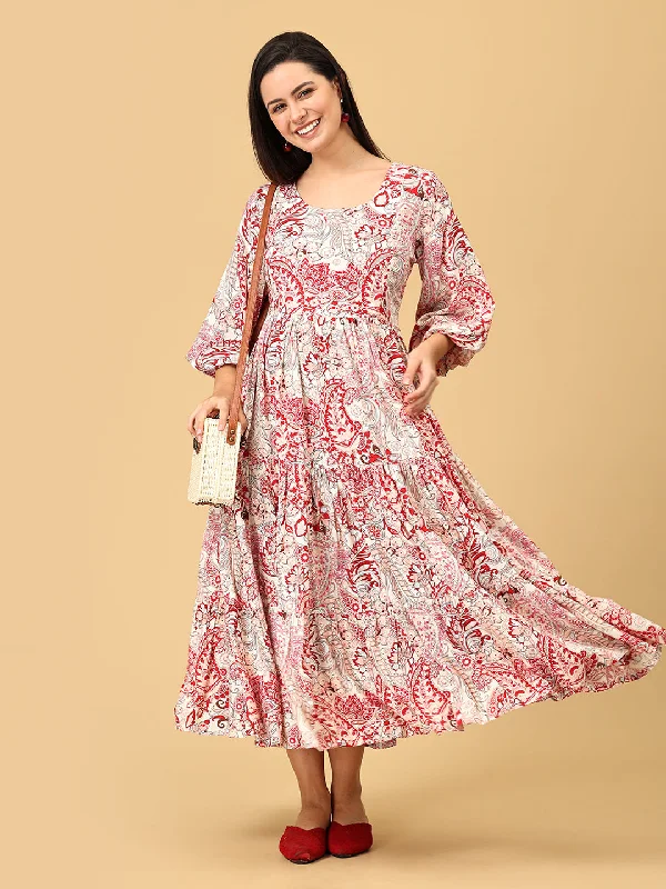 Paisley Parade Maternity and Nursing Dress