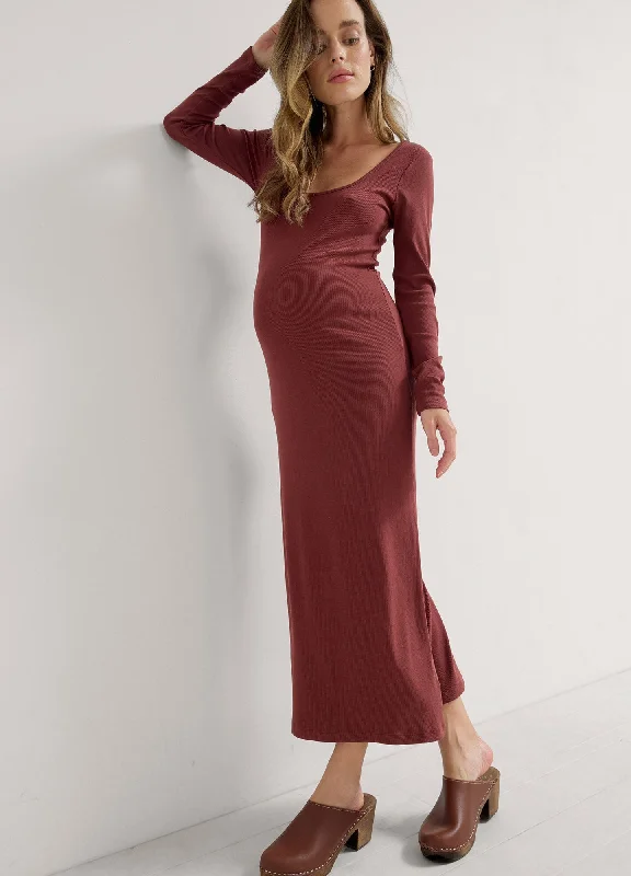 The Longsleeve Rib Dress